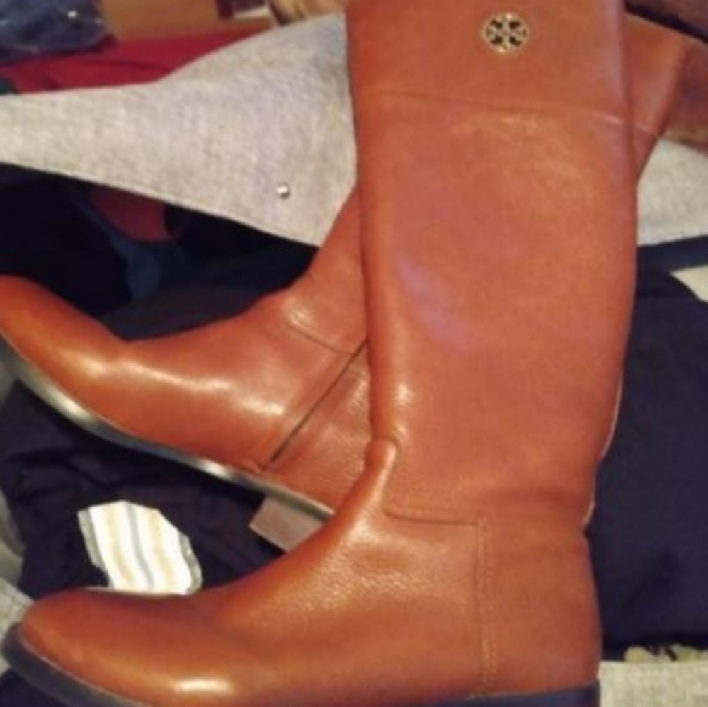 Authentic Tory Burch riding boots.
